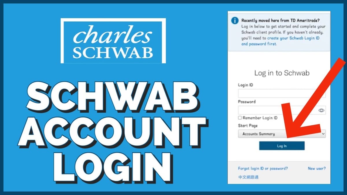 Log In | Charles Schwab | Sign In to Your Account*